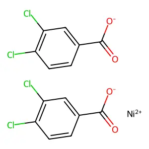 Nickel, bis(3,4-dichlorobenzoato)- structure
