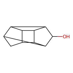 Pentacyclo[5.3.0.0~2,5~.0~3,9~.0~4,8~]decan-6-ol structure