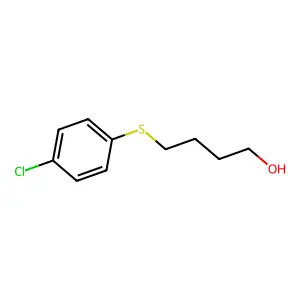 4-(p-Chlorophenylthio)butanol structure