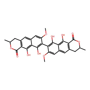 Vioxanthin structure
