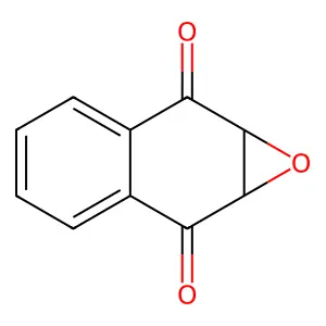 2,3-环氧-2,3-二氢-1,4-萘醌 structure