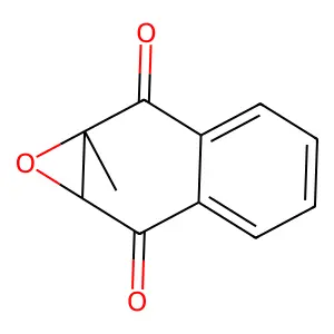 2,3-环氧-2-甲基-1,4-萘醌 structure