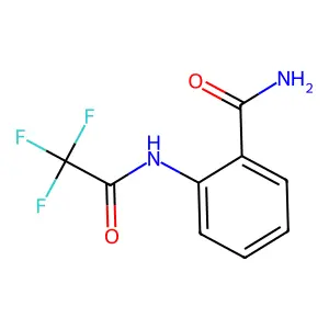 2-[(三氟乙酰基)氨基]苯甲酰胺 structure