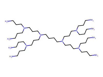 DAB-dend-(NH2)8 structure