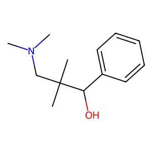 alpha-(2-(Dimethylamino)-1,1-dimethylethyl)benzenemethanol structure