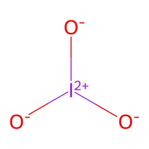 碘酸盐 structure