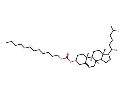 胆甾醇十二烷基碳酸酯 structure