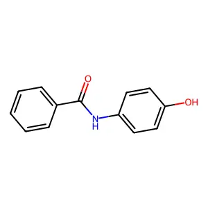 N-(4-羟基苯基)苯甲酰胺 structure