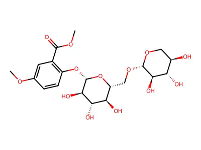 小硕萼报春苷 structure