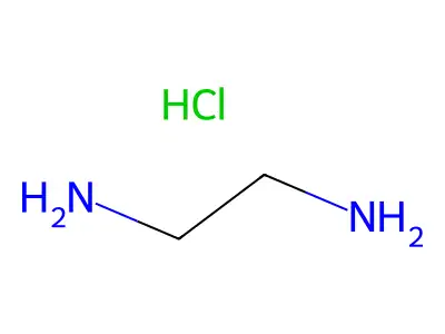 2-氨基乙基铵氯化物 structure
