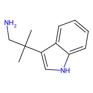 beta,beta-Dimethyl-1H-indole-3-ethanamine structure