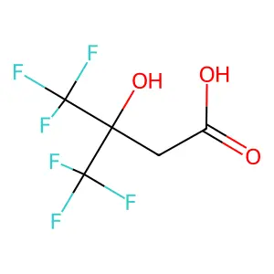 3-羟基-2H,2H-全氟-3-甲基丁酸 structure