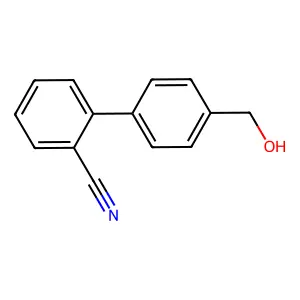 2-[4-(Hydroxymethyl)phenyl]benzonitrile structure