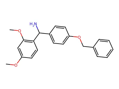 4-(苯甲酰氧基)-2',4'-二甲氧基二苯甲基胺 structure