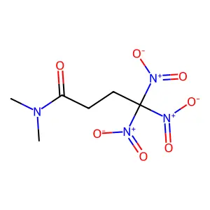 N,N-二甲基-4,4,4-三硝基丁酰胺 structure