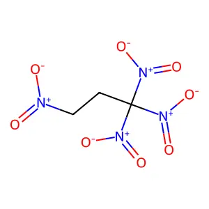 Propane, 1,1,1,3-tetranitro- structure
