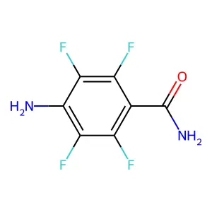4-氨基-2,3,5,6-四氟苯甲酰胺 structure