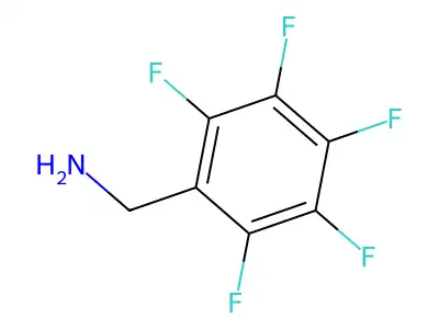 Benzenemethanamine, 2,3,4,5,6-pentafluoro- structure
