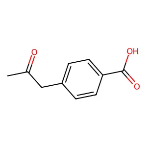 2-乙酰基-4-甲基苯甲酸 structure