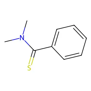 N,N-二甲基苯硫代甲酰胺 structure