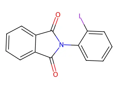 2-(2-iodophenyl)-1H-isoindole-1,3(2H)-dione structure