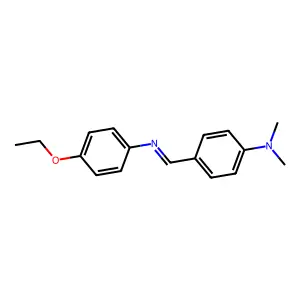 N-(4-(Dimethylamino)benzylidene)-P-phenetidine structure