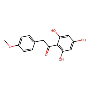 4-Methoxybenzyl 2,4,6-trihydroxyphenyl ketone structure