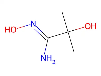 2,N-Dihydroxy-2-methyl-propionamidine structure