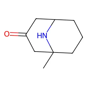 9-Aza-1-methylbicyclo[3.3.1]nonan-3-one structure