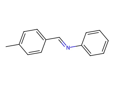 p-Methylbenzylidene-(4-bromophenyl)-amine structure