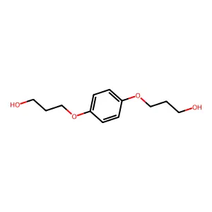 3-[4-(3-Hydroxypropoxy)phenoxy]propan-1-ol structure