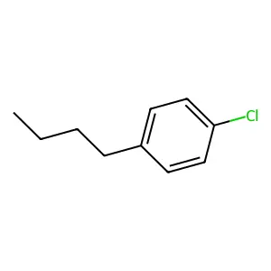 Benzene, 1-butyl-4-chloro- structure