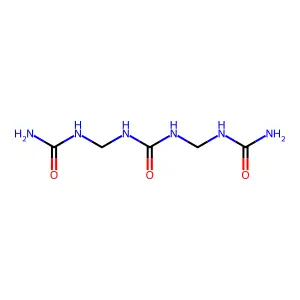 二亚甲基三脲 structure