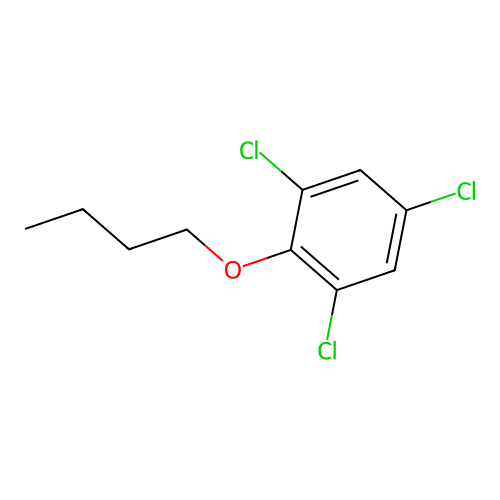 2-Butoxy-1,3,5-trichlorobenzene structure