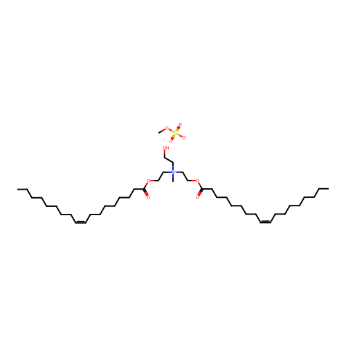 Dioleoylethyl hydroxyethylmonium methosulfate structure