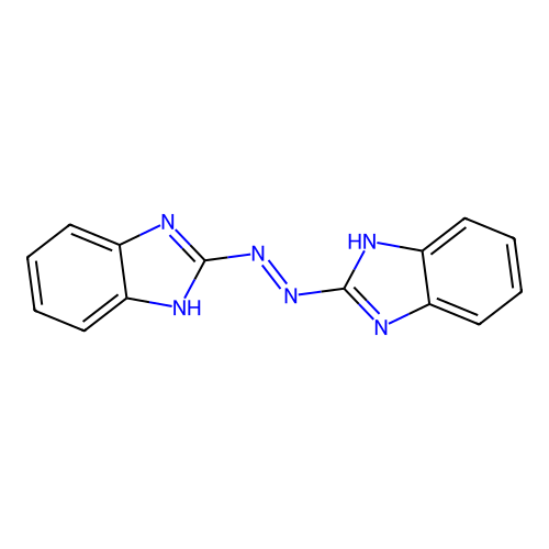 2,2'-Azobenzimidazole structure