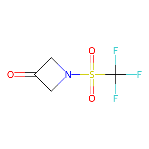 1-(Trifluoromethylsulfonyl)azetidin-3-one structure