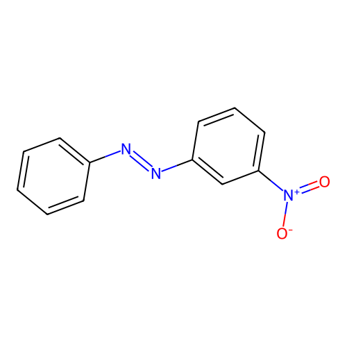 3-Nitroazobenzene structure