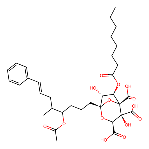 Zaragozic Acid D structure