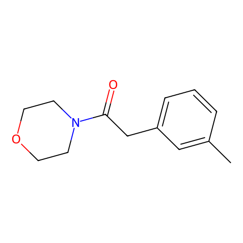 2-(3-Methylphenyl)-1-morpholin-4-ylethanone structure