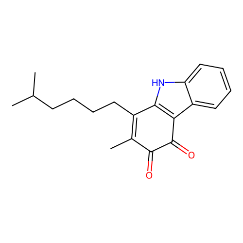 Carbazoquinocin B structure