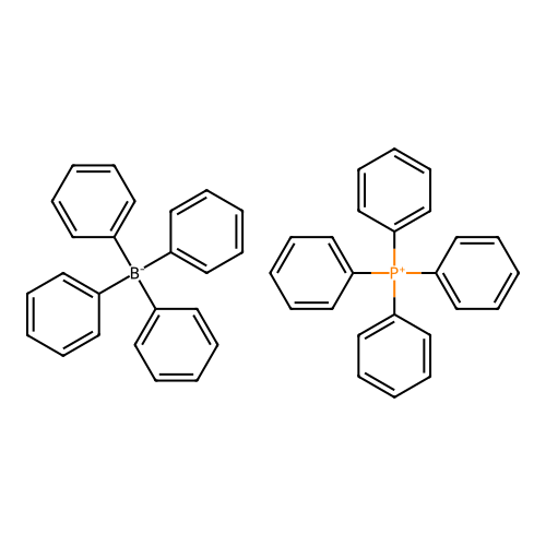 Tetraphenylphosphonium tetraphenylborate structure