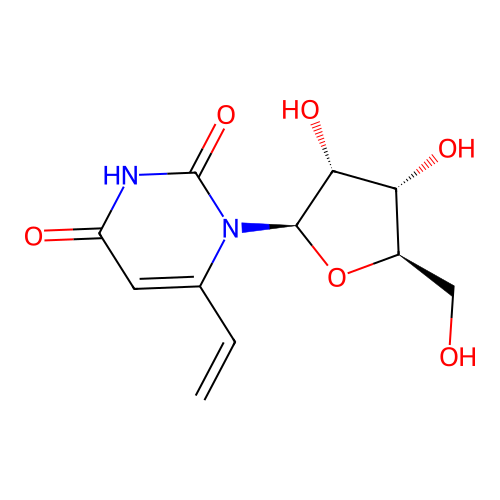 6-Ethenyluridine structure