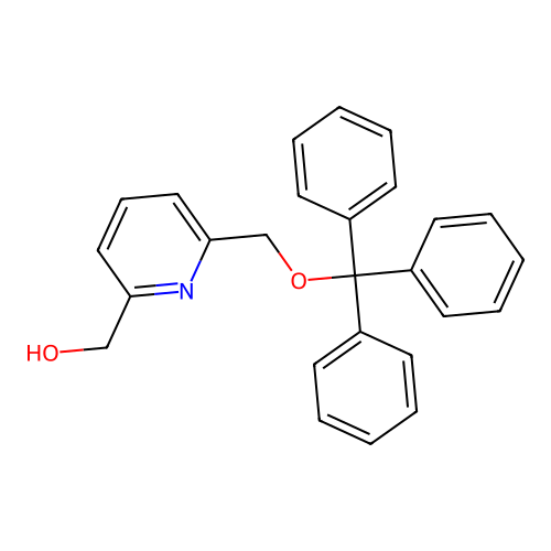 [6-(Trityloxymethyl)pyridin-2-yl]methanol structure