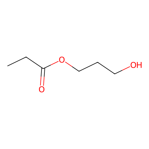 3-Hydroxypropyl propanoate structure