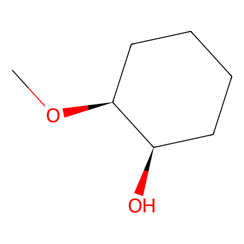 (1R,2S)-2-methoxycyclohexanol structure