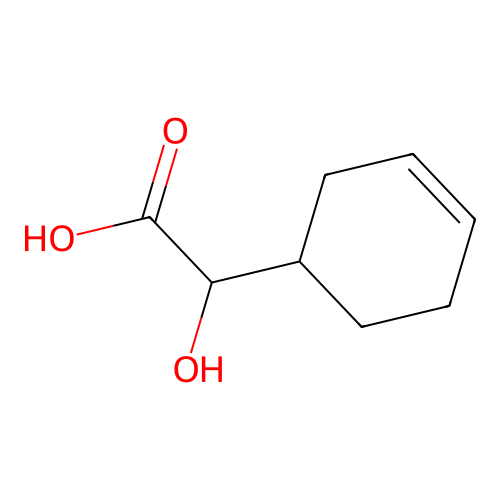 2-(Cyclohex-3-en-1-yl)-2-hydroxyacetic acid structure