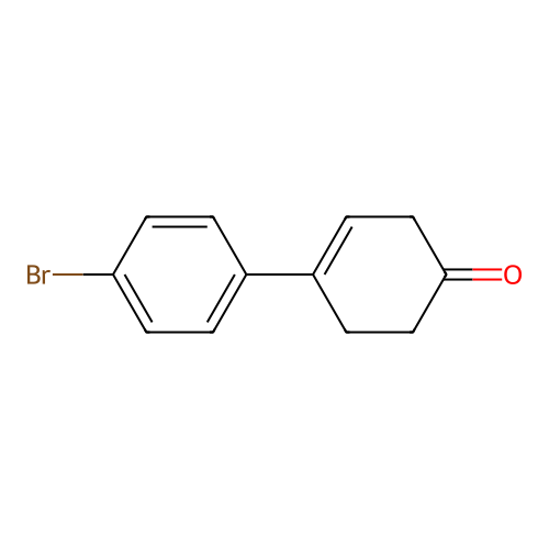 4-(4-Bromophenyl)-3-cyclohexen-1-one structure