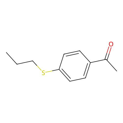 4'-(n-Propylthio)acetophenone structure