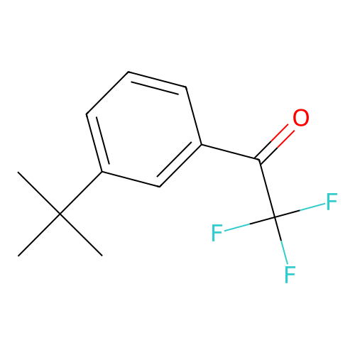 3'-tert-Butyl-2,2,2-trifluoroacetophenone structure